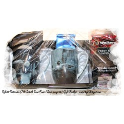 Bateman Mug Pair & Treats Gift Basket - with Made in BC Treats - Gift Basket